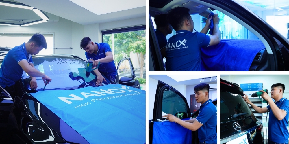 Các đánh giá thực tế của Khách hàng khi trải nghiệm gói phim cách nhiệt ô tô 7 chỗ AMC Platinum