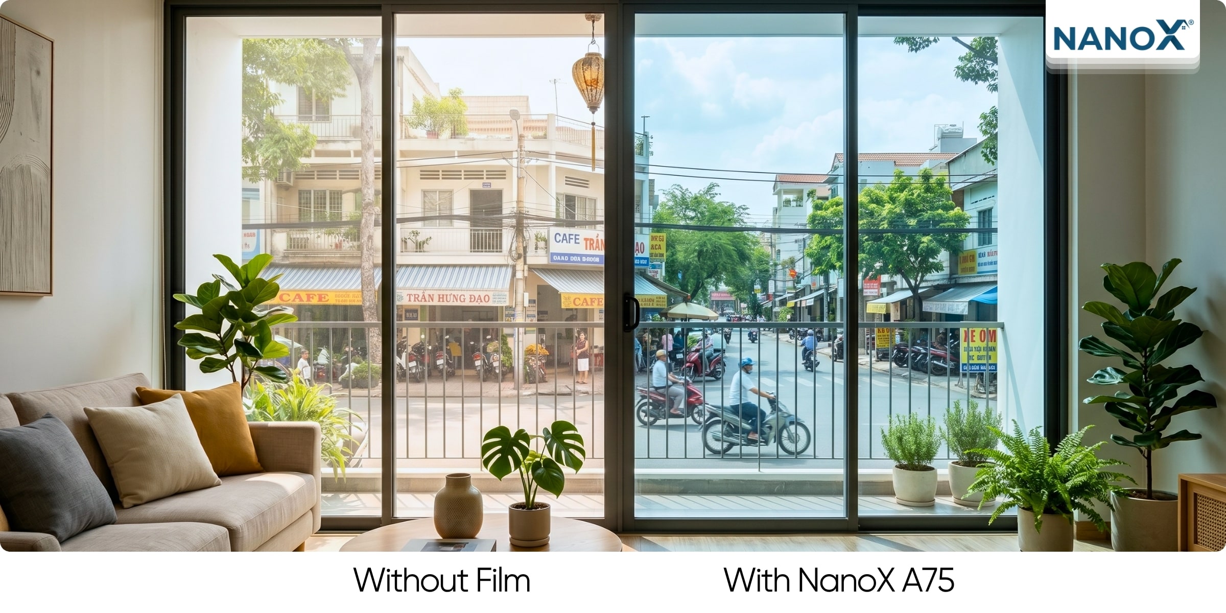 AMC A75 sở hữu độ xuyên sáng cao