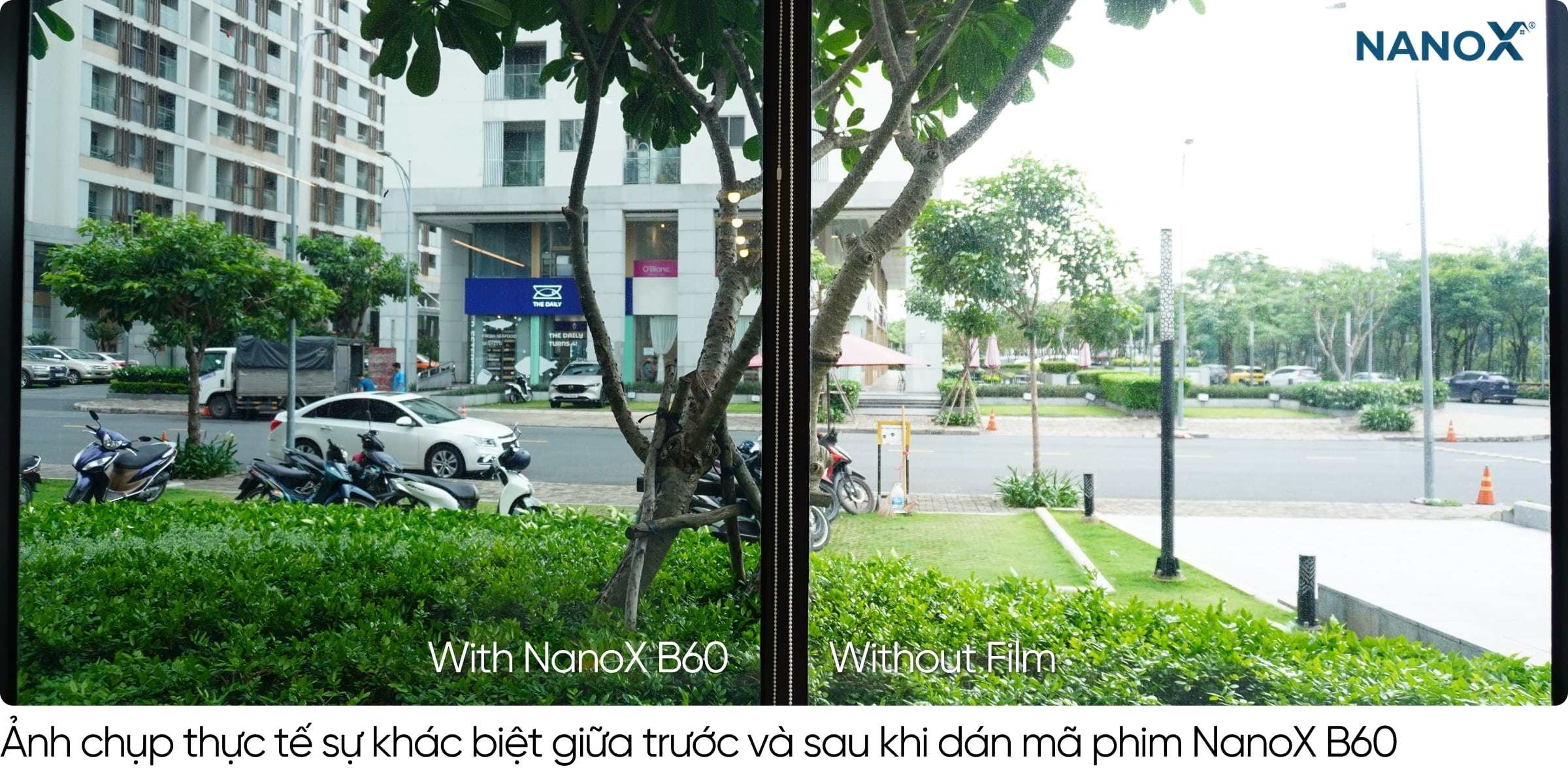 AMC B60 sở hữu độ xuyên sáng mức trung hòa lý tưởng