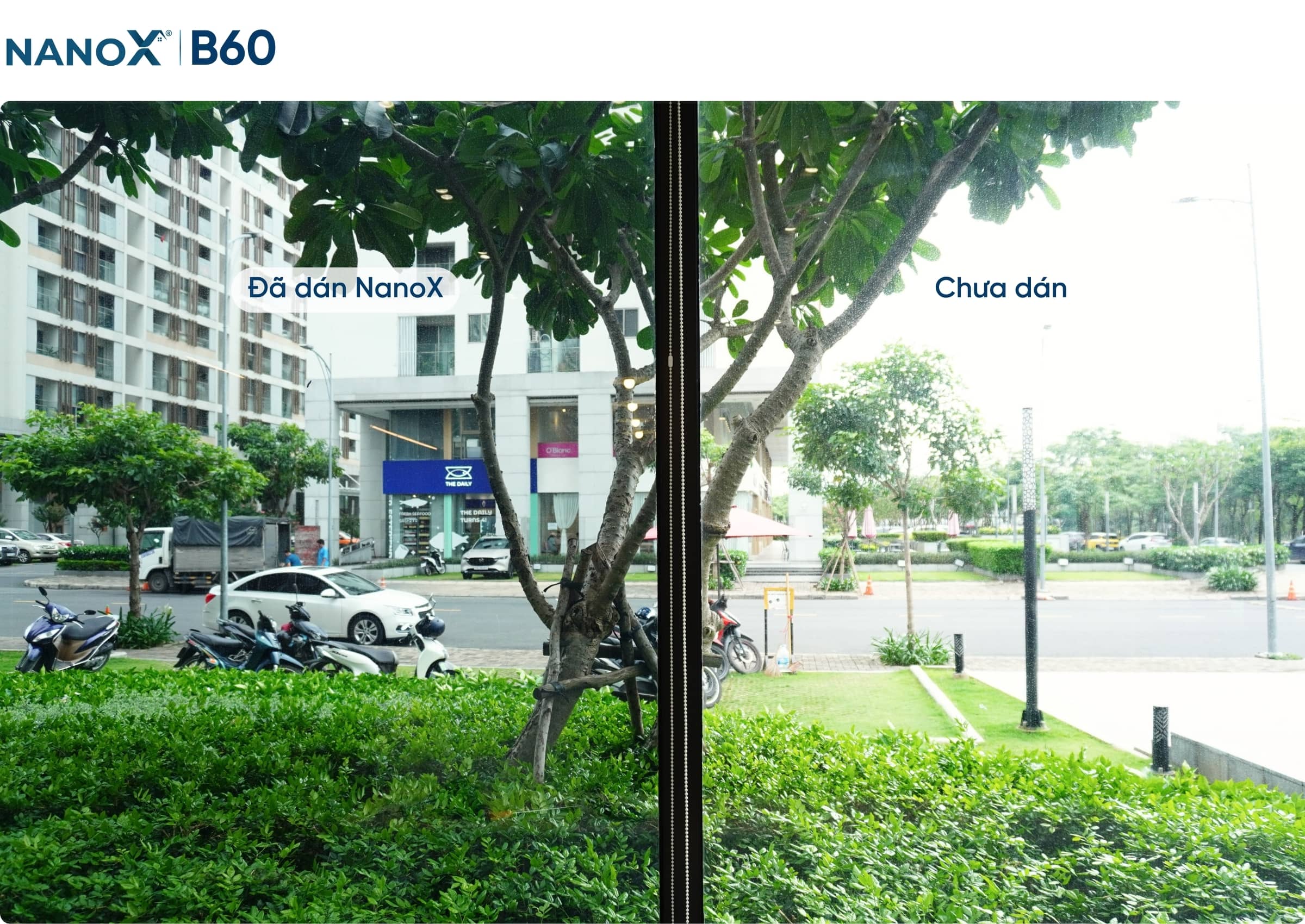 Hình ảnh thi công thực tế mã phim AMC B60