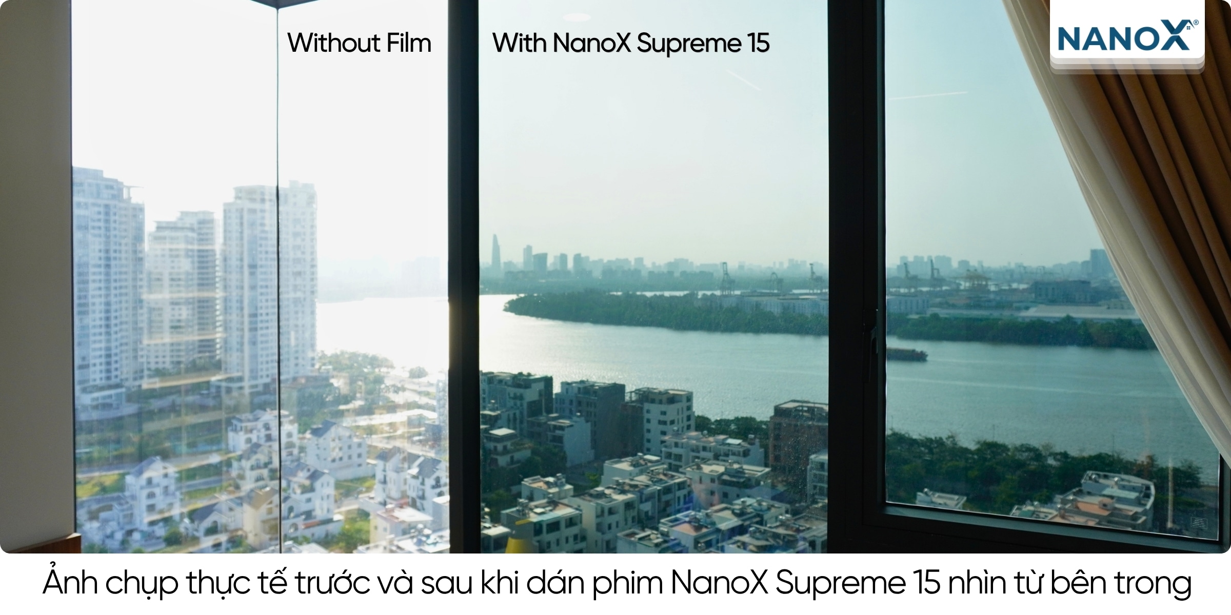AMC Supreme 15 giảm chói nắng hiệu quả