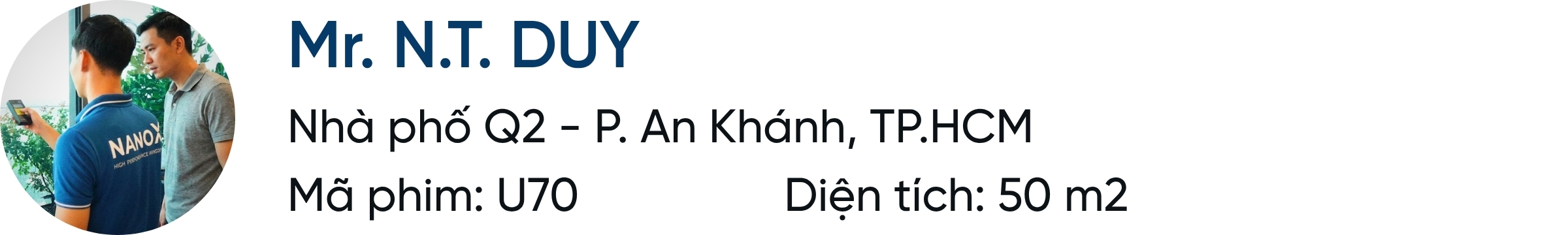 Đánh giá khách hàng Mr Duy Q2